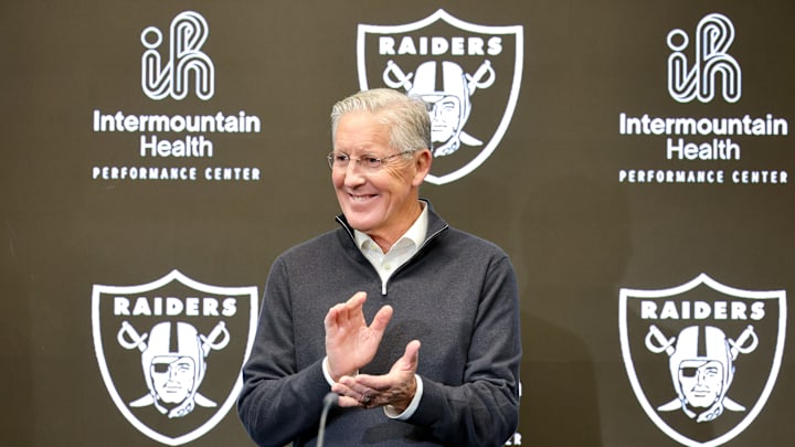 Las Vegas Raiders Introduce Pete Carroll As Head Coach