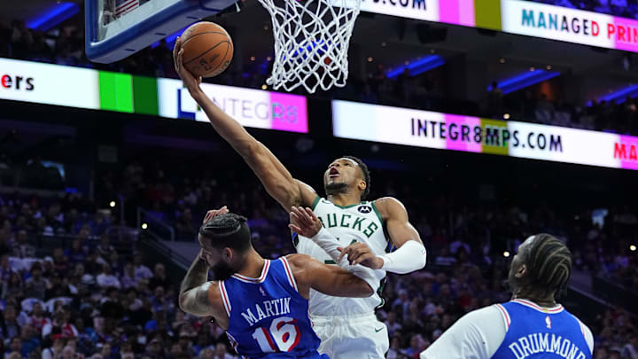 Milwaukee Bucks v Philadelphia 76ers