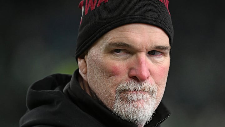 Washington Commanders head coach Dan Quinn