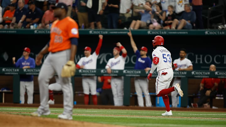 Houston Astros v Texas Rangers