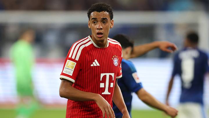 Jamal Musiala feierte gegen Schalke sein Comeback Jamal Musiala feierte gegen Schalke sein Comeback