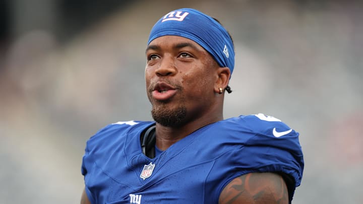 New York Giants safety Jevon Holland New York Giants safety Jevon Holland