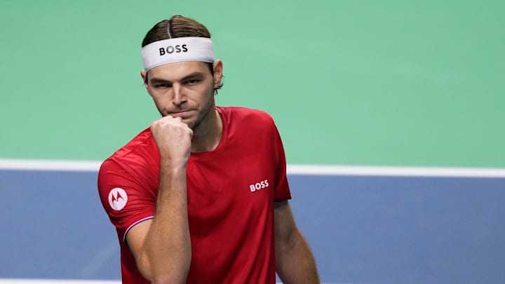 Taylor Fritz is the best American men's tennis player in decades, but still cannot compete with the top-tier players.