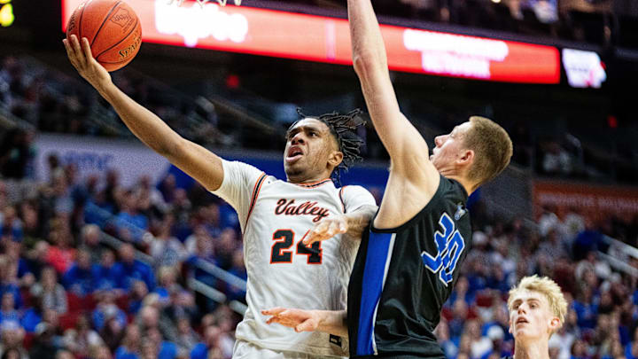 Jayden McGregory will be one of the key pieces back for new Valley head boys basketball coach Brian Ricke. Jayden McGregory will be one of the key pieces back for new Valley head boys basketball coach Brian Ricke.