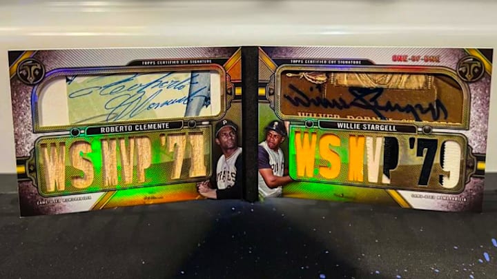 2024 Topps Triple Threads - Clemente Stargell Patch Auto Booklet 1 of 1 