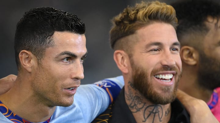 À l'occasion du match contre le PSG, Ronaldo a pu revoir son ancien coéquipier Sergio Ramos