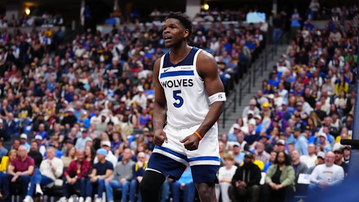 Minnesota Timberwolves guard Anthony Edwards.