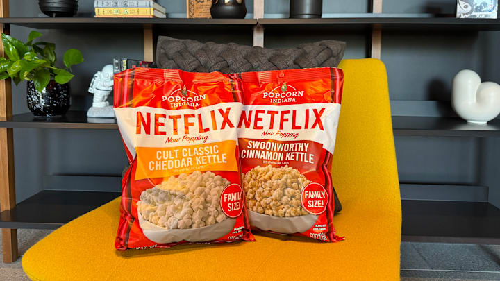 Netflix Now Popping - Cult Classic Cheddar Kettle and Swoonworthy Cinnamon Kettle - credit: Netflix