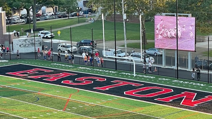 Cottingham Stadium at Easton High School in Pennsylvania