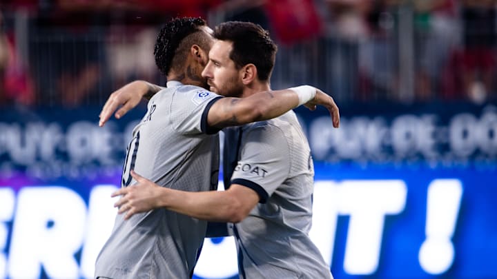 Messi s'entend à merveille avec Neymar