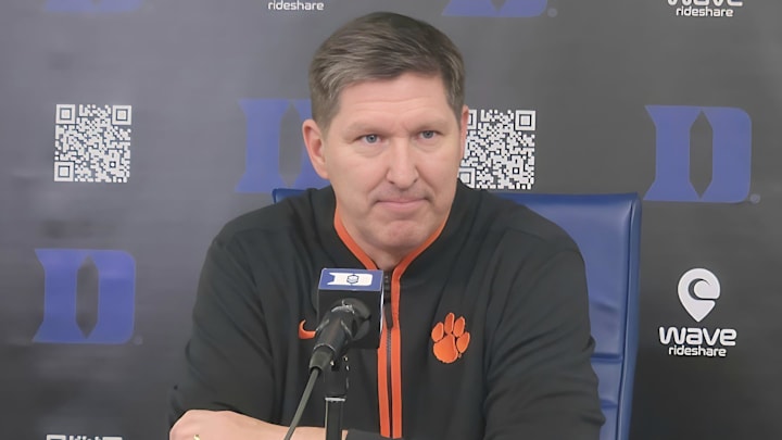 Clemson coach Brad Brownell currently has the Tigers sitting in third place in the ACC standings.