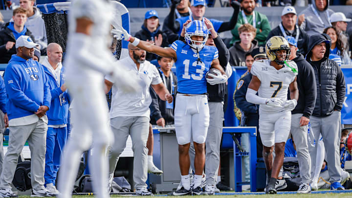 BYU wide receiver Jojo Phillips against UCF