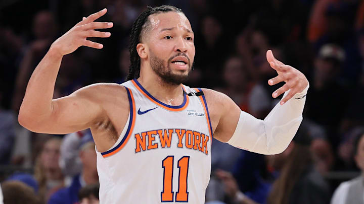 New York Knicks guard Jalen Brunson...