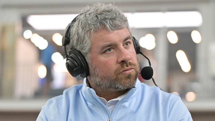 Head coach Pete Golding speaks at Ole Miss “Meet the Rebels” in Oxford, Miss. on Saturday, April 25, 2026. Head coach Pete Golding speaks at Ole Miss “Meet the Rebels” in Oxford, Miss. on Saturday, April 25, 2026.