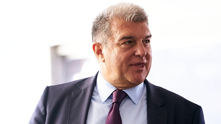 Joan Laporta, président du FC Barcelone Joan Laporta, président du FC Barcelone