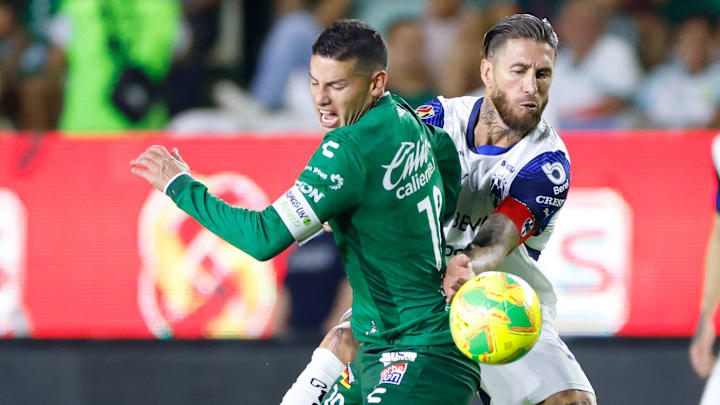 James Rodríguez y el Club León ya clasificaron a la Liguilla del Clausura, mientras que Sergio Ramos y Rayados de Monterrey aún luchan por lograrlo