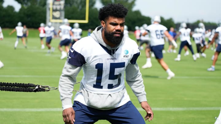 Dallas Cowboys running back Ezekiel Elliott Dallas Cowboys running back Ezekiel Elliott