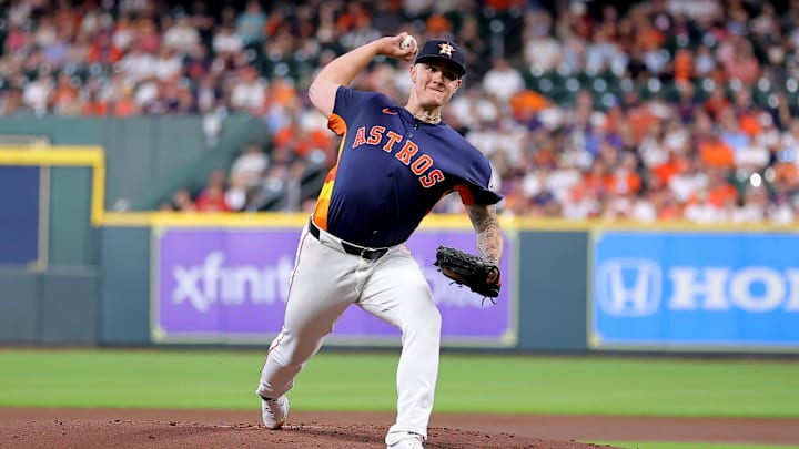 Houston Astros starting pitcher Hunter Brown is a solid prop target on Friday.