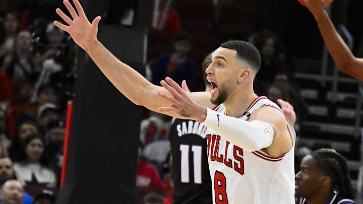 Chicago Bulls guard Zach LaVine is a great prop target on Sunday.