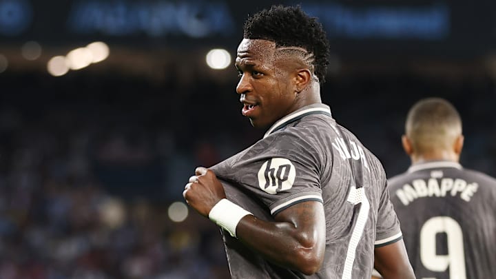 De olho na Bola de Ouro, Vini Jr. se prepara para novo compromisso com o Real Madrid.