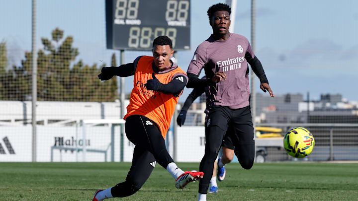 Trent Alexander-Arnold a fait son retour à l'entraînement.