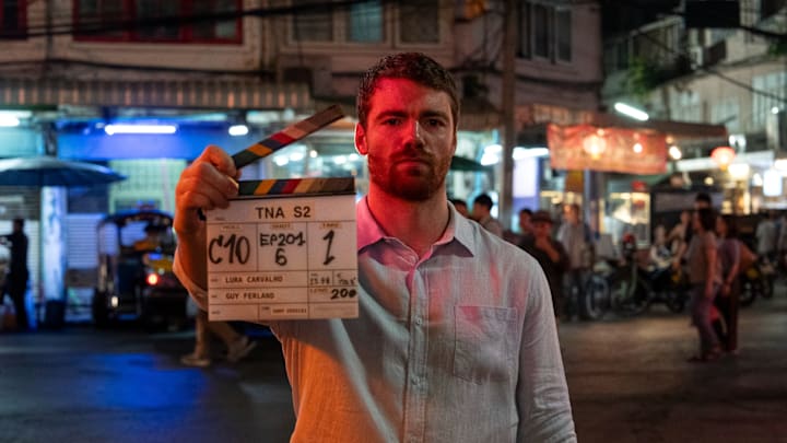 The Night Agent. Gabriel Basso as Peter Sutherland in episode 201 of The Night Agent. Cr. Siviroon Srisuwan/Netflix © 2024