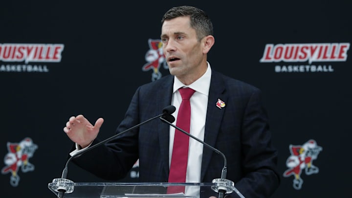 University of Louisville Athletics Director Josh Heird announced new Louisville basketball head coach Pat Kelsey