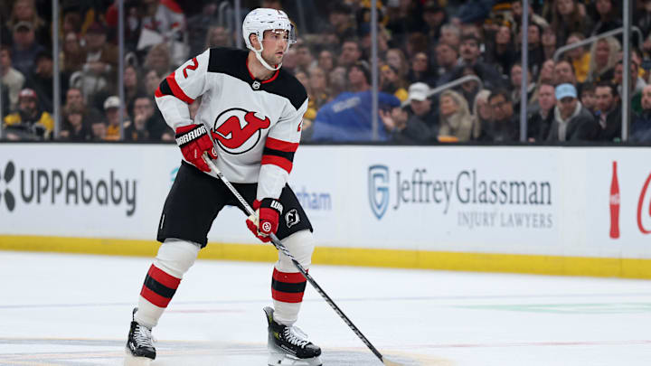 New Jersey Devils v Boston Bruins