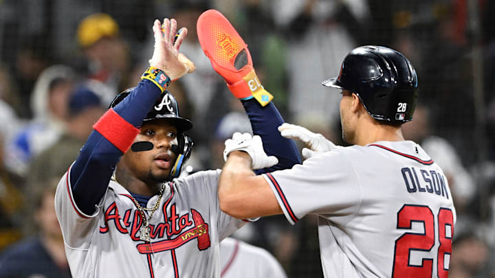 Atlanta cuenta con la ofensiva de Matt Olson y Ronald Acuña Jr.
