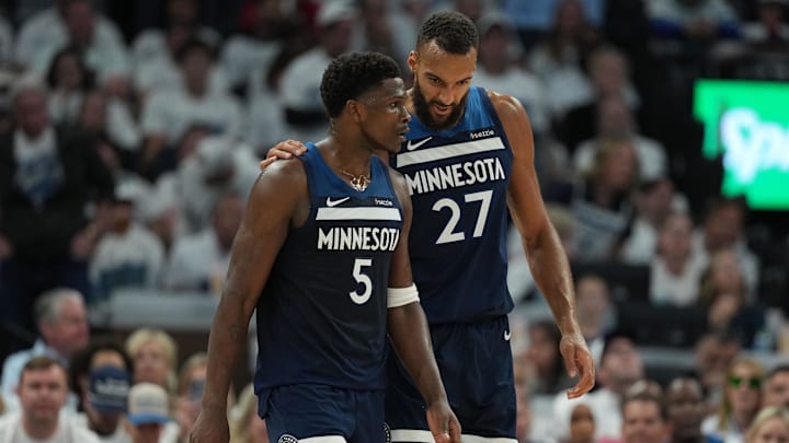 Anthony Edwards, Rudy Gobert, Minnesota Timberwolves