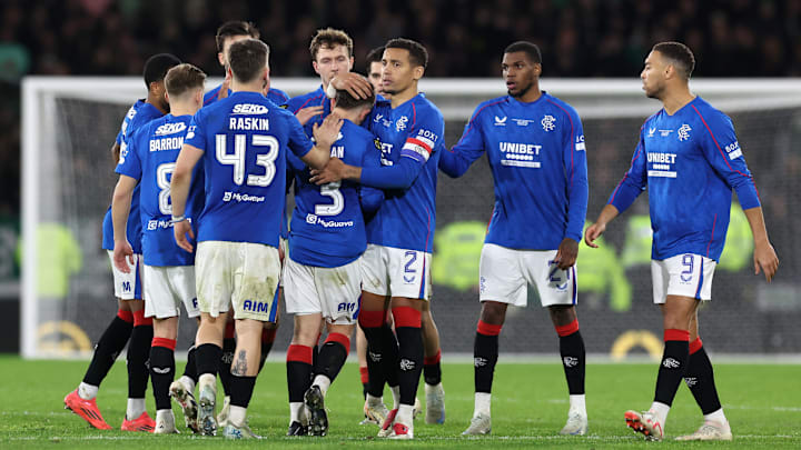 Rangers eventually lost out to Celtic on penalties