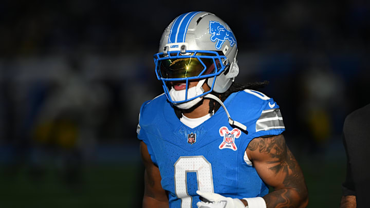 Jahmyr Gibbs is the betting favorite to be named the Offensive Player of the Year.