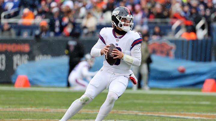 New York Giants quarterback Jaxson Dart.