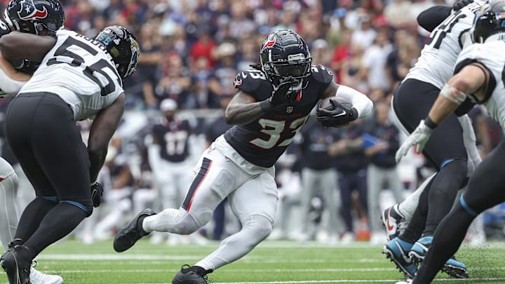 Houston Texans running back Dare Ogunbowale