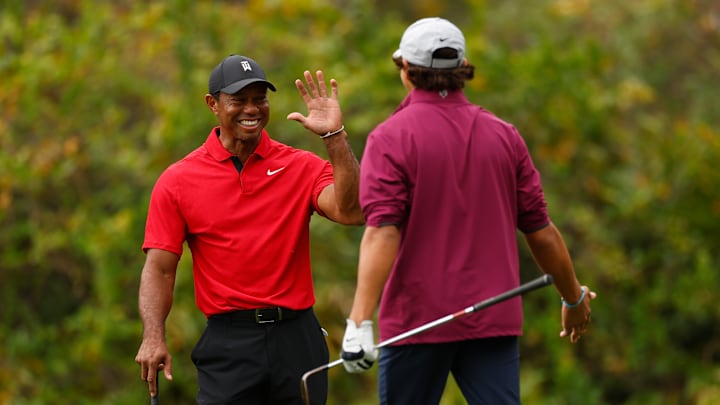 Tiger Woods, Charlie Woods - PNC Championship