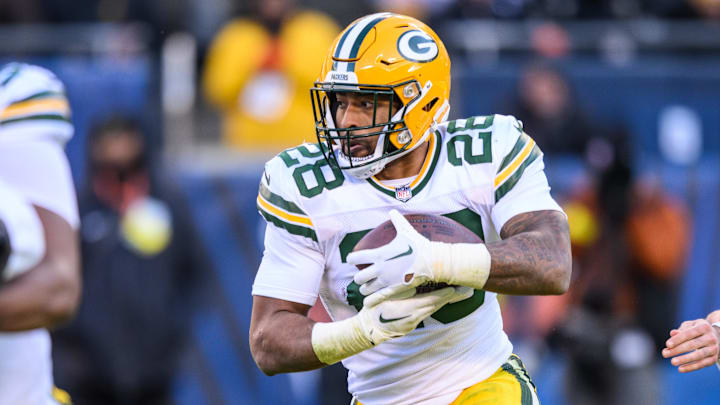 Green Bay Packers running back AJ Dillon