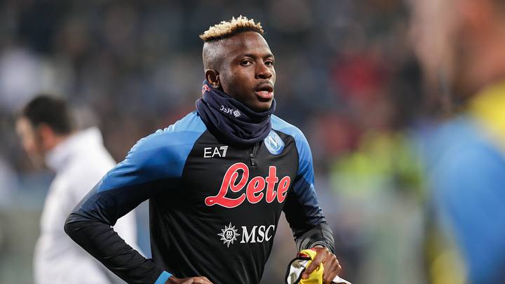 Victor Osimhen con el Napoli Victor Osimhen con el Napoli