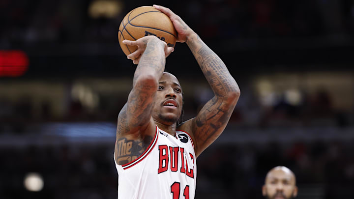 The 2023-24 NBA season is like DeMar DeRozan's last in Chicago. 
