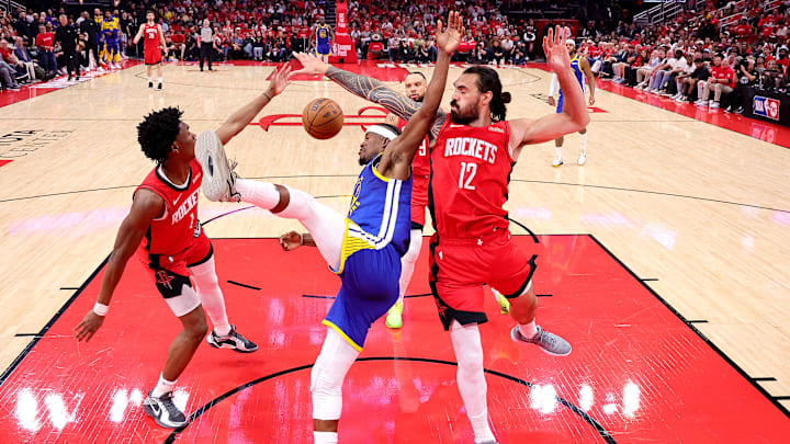 The Houston Rockets are pleased with Steven Adams