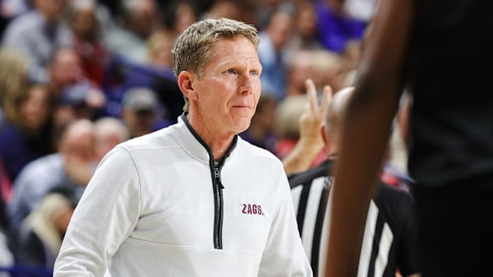 Gonzaga Bulldogs head coach Mark Few.