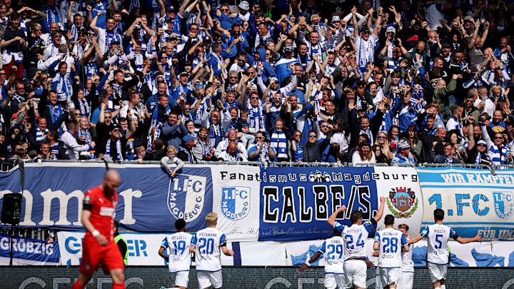 Der 1. FC Magdeburg ist Drittligameister Der 1. FC Magdeburg ist Drittligameister