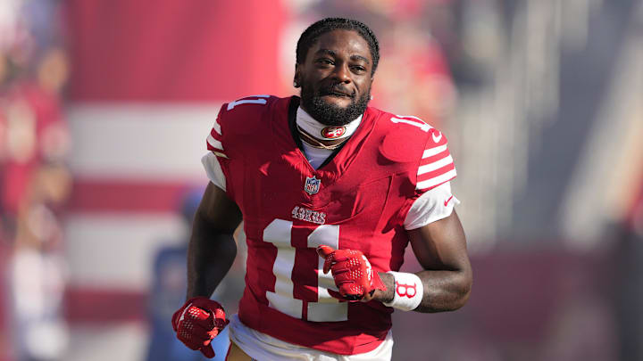 San Francisco 49ers wide receiver Brandon Aiyuk 