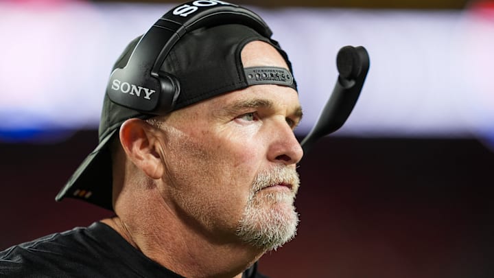 Washington Commanders head coach Dan Quinn