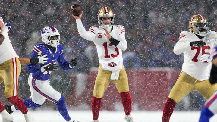 San Francisco 49ers quarterback Brock Purdy (13)