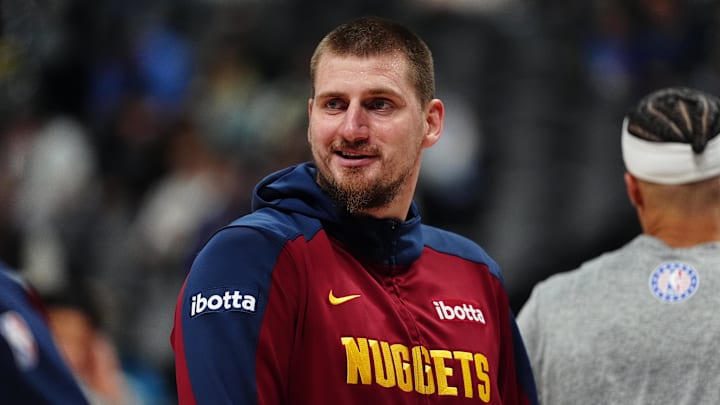 Denver Nuggets center Nikola Jokic.