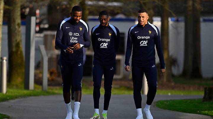 France Training Session And Press Conference France Training Session And Press Conference
