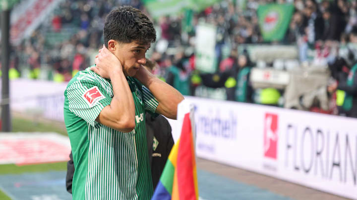 Julian Malatini hat bei Werder keinen einfachen Stand Julian Malatini hat bei Werder keinen einfachen Stand