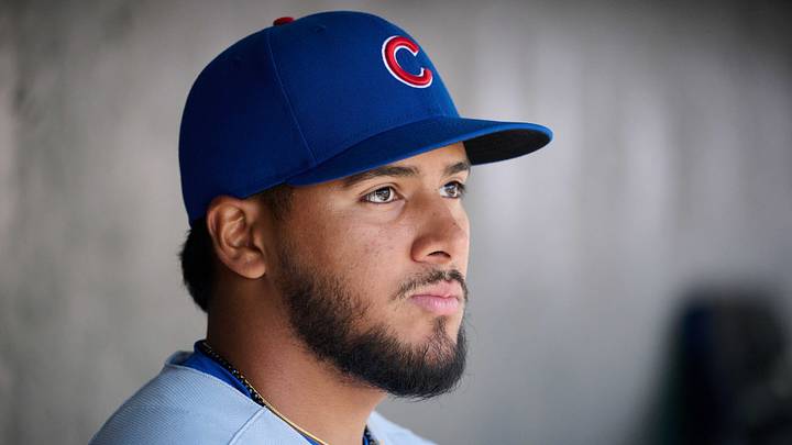 Jun 14, 2026; San Francisco, California, USA; Chicago Cubs infielder Pedro Ramirez (75) looks on in the dugout before a game against the San Francisco Giants at Oracle Park. Mandatory Credit: Robert Edwards-Imagn Images Jun 14, 2026; San Francisco, California, USA; Chicago Cubs infielder Pedro Ramirez (75) looks on in the dugout before a game against the San Francisco Giants at Oracle Park. Mandatory Credit: Robert Edwards-Imagn Images
