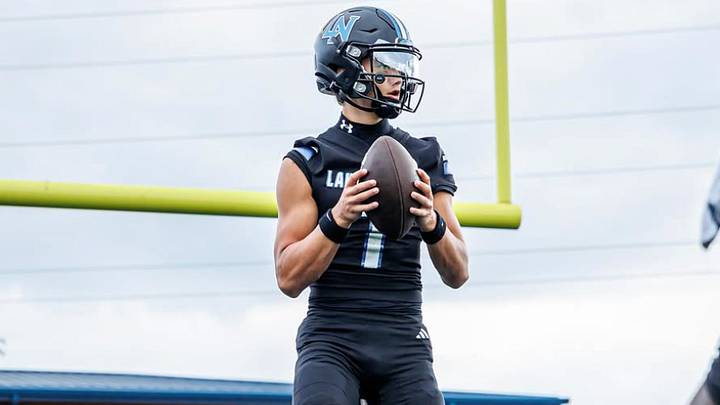 Kaden Craft prior to competing on the football field. Kaden Craft prior to competing on the football field.