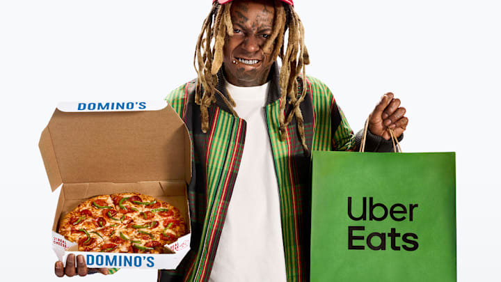 Uber Eats x Dominos - credit: Uber